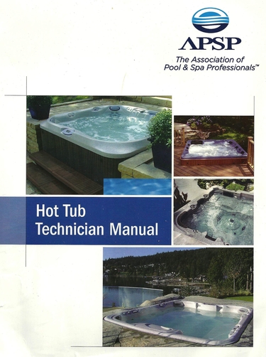 Hot Tub Technicians Manual from the Association of Pool and Spa Professionals.